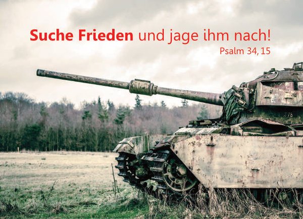 Poster A4 - Rostiger Panzer