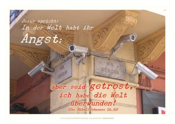 Christliche Poster A2 Set Nr. 8 - 14-Stück - Schaukastenplakate